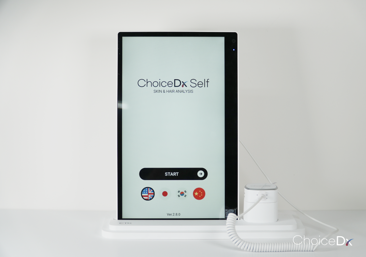 ChoiceDx機器または撮影画面